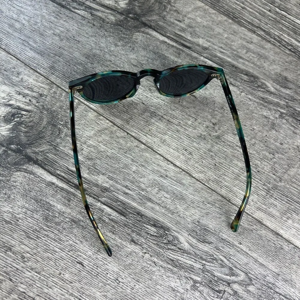 Carfia CA5288 Blue Green Tortoise Acetate Sunglasses Col.N04 Polarized 48-22-145